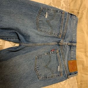 Vintage Levi’s Distressed blue jeans
